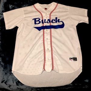 Vintage Anheuser Busch “BUSCH” baseball jersey XL